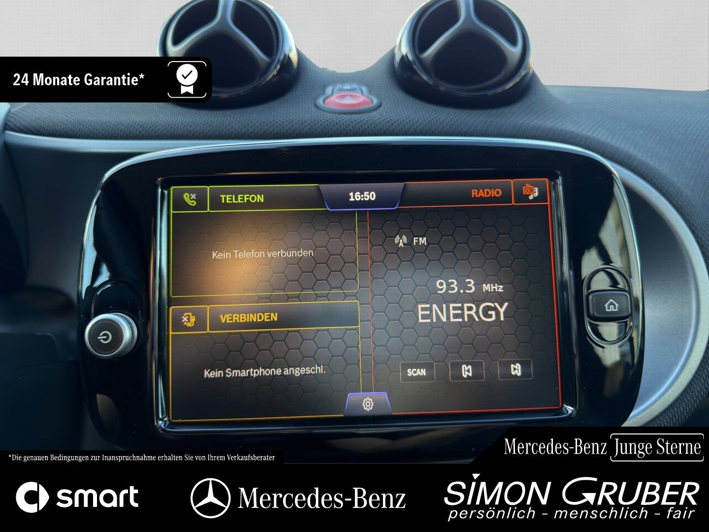 Fahrzeugabbildung Smart Smart fortwo Cabrio Exclusive 22KW LED Sitzhzg