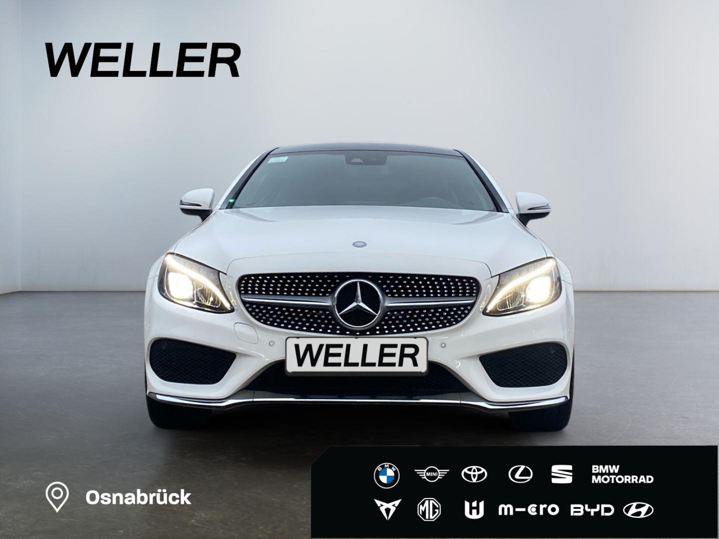 Mercedes-Benz C 180 Coupe 7G-TRONIC AMG Line *LED*HUD*Airmatic