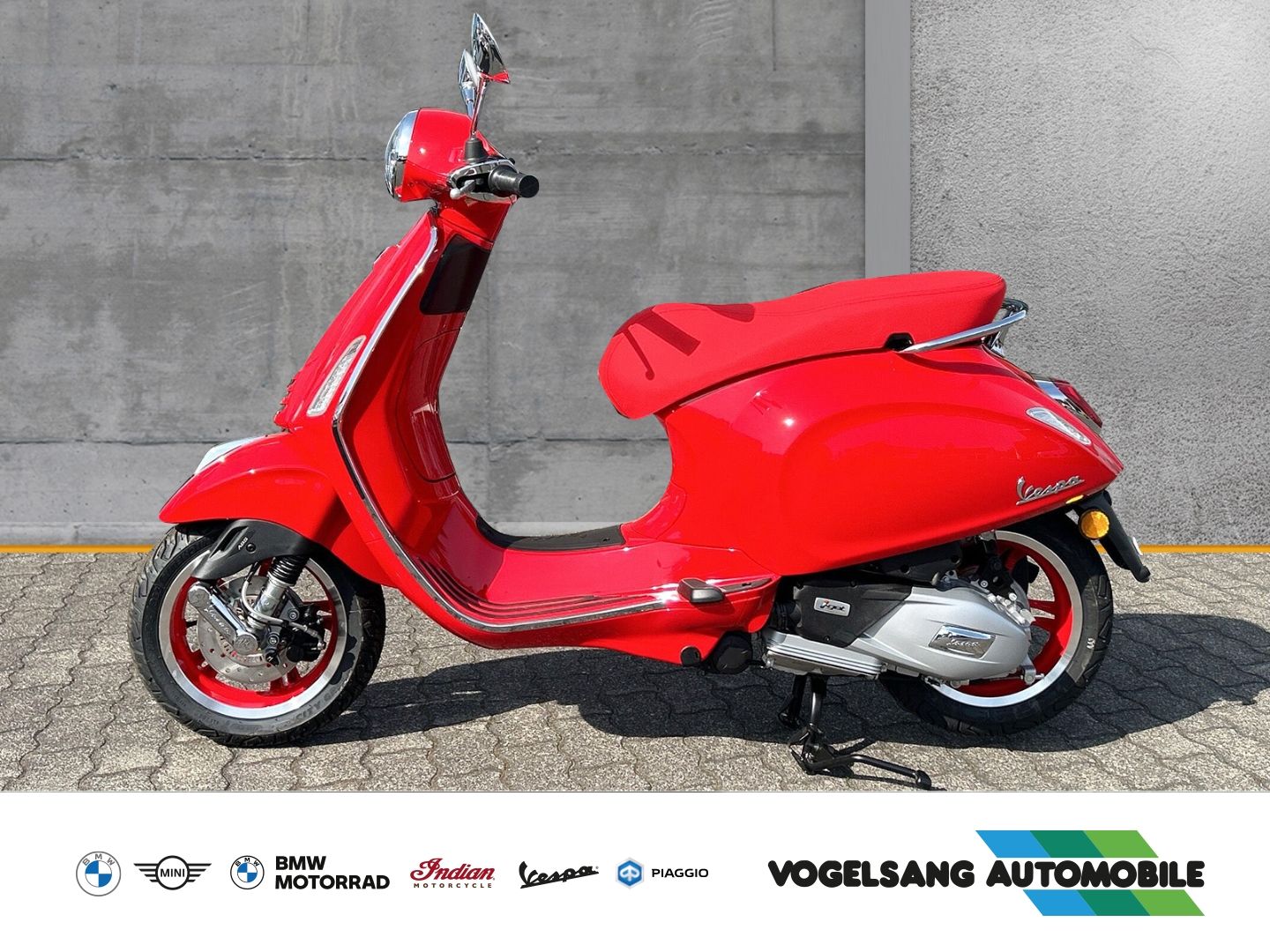 Fahrzeugabbildung Vespa Primavera 50 Product RED, Sondermodell, I-Get, V