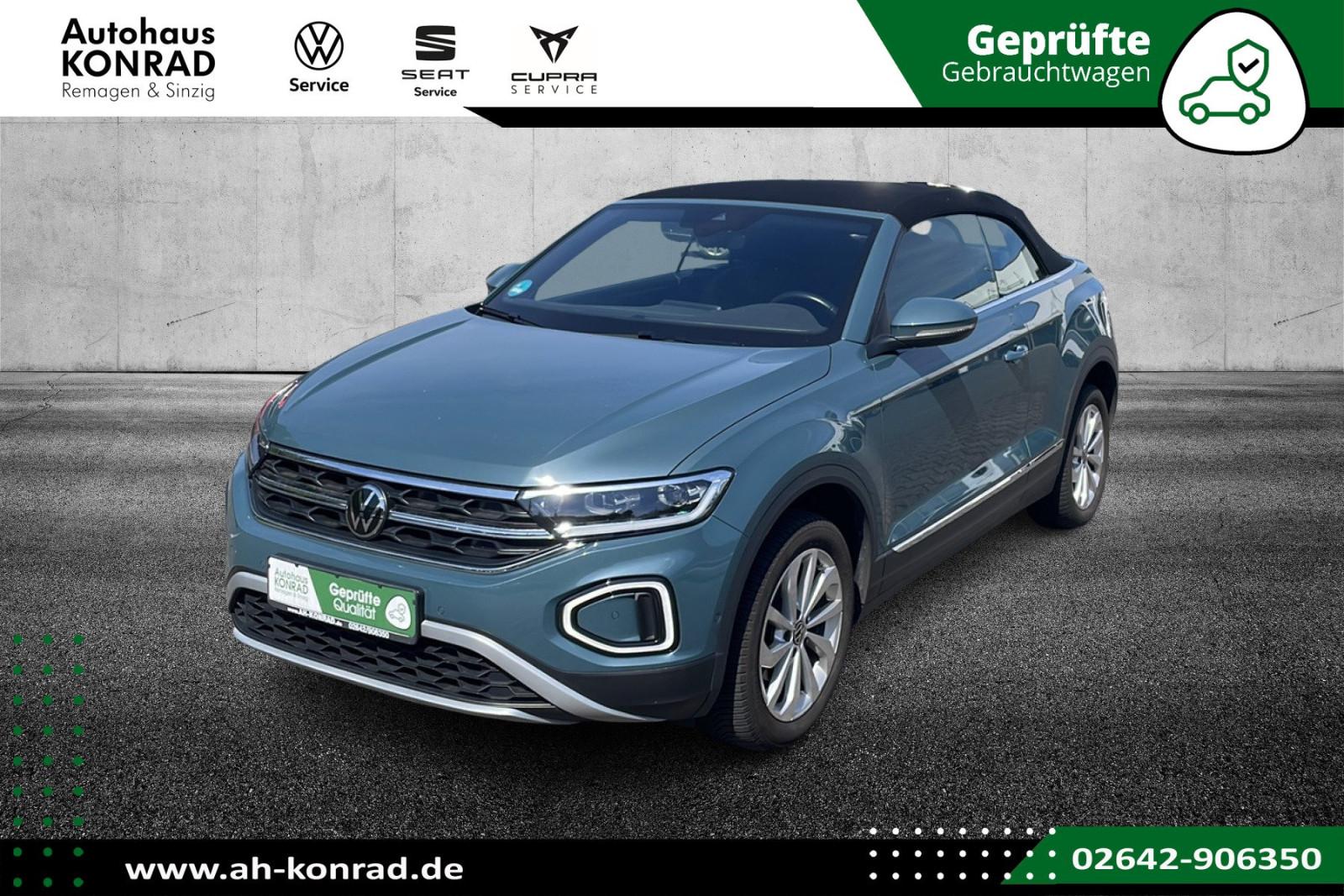 Volkswagen T-Roc Cabriolet Style*NAVI*AHK*APP*ACC