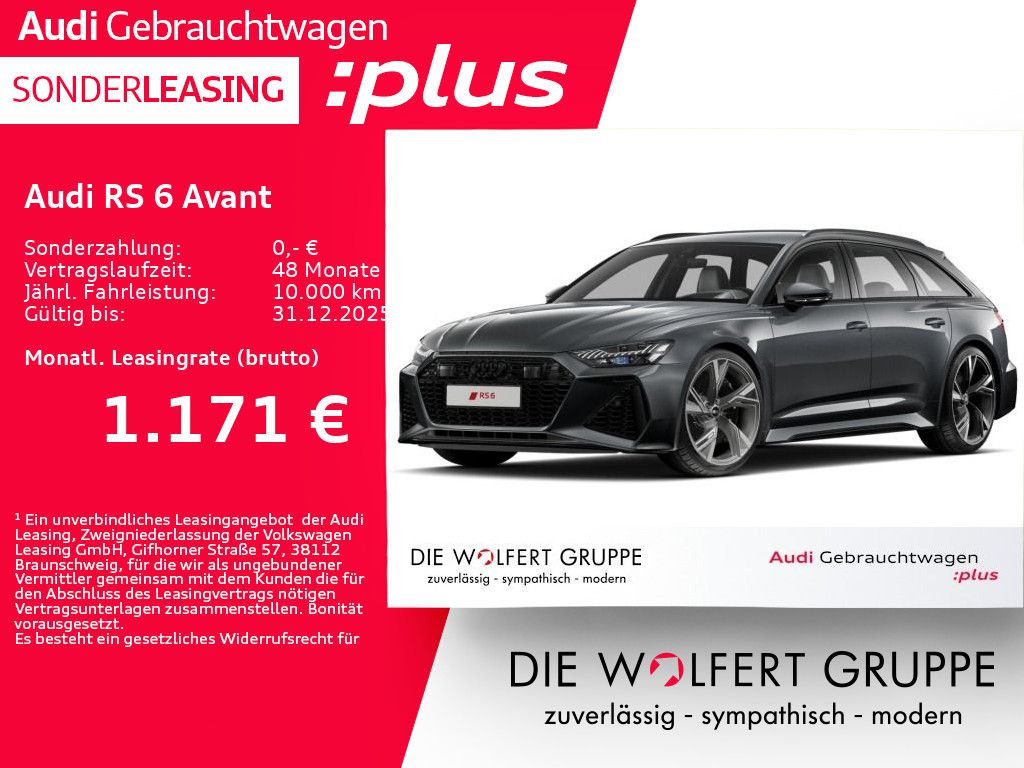 Audi RS 6 Avant RS-SPORTAGA*ACC*RFK*AHK*B&O