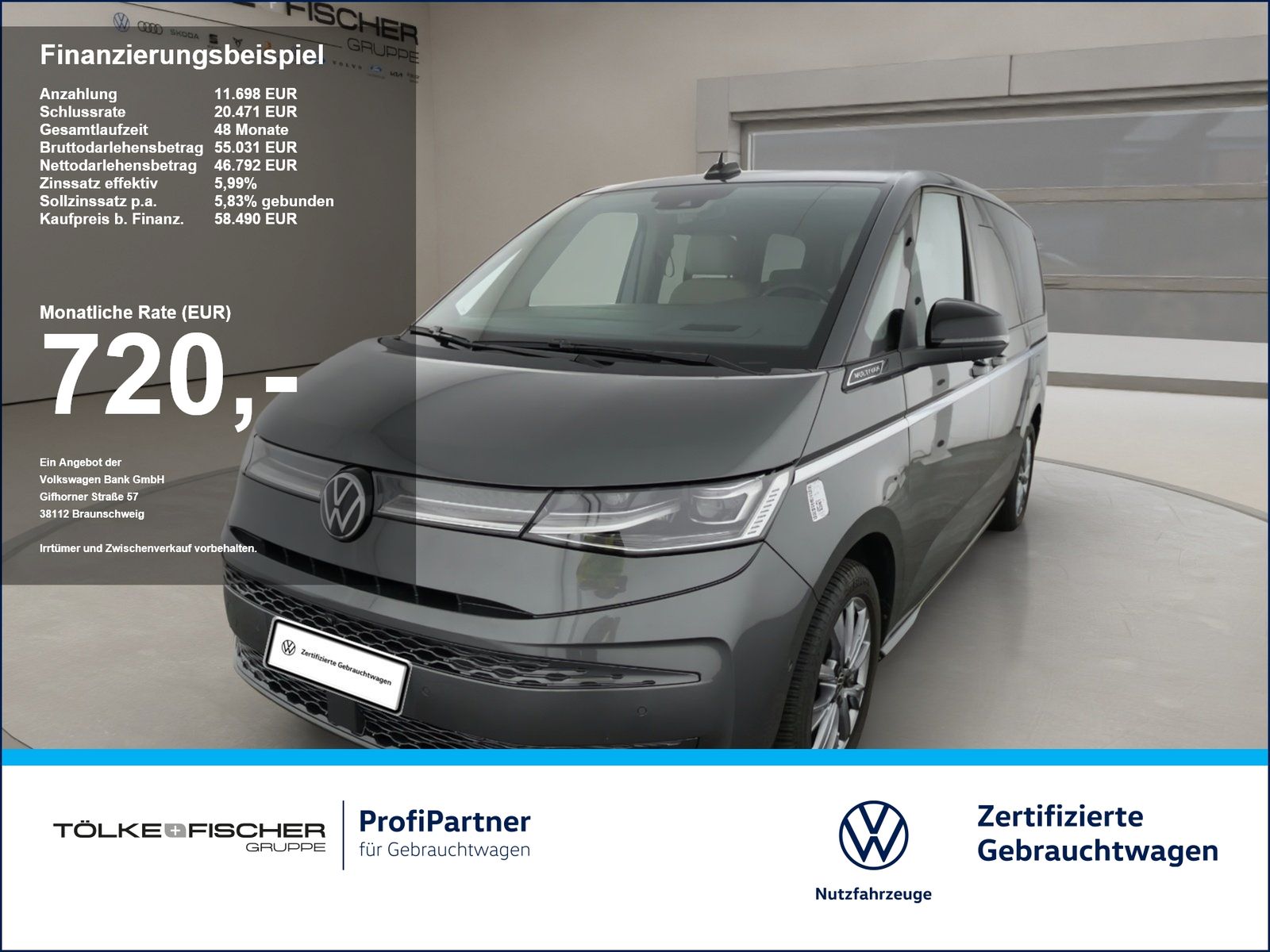 Volkswagen T7 Multivan 2.0 TDI lang Style NaviPro IQLight foto 1