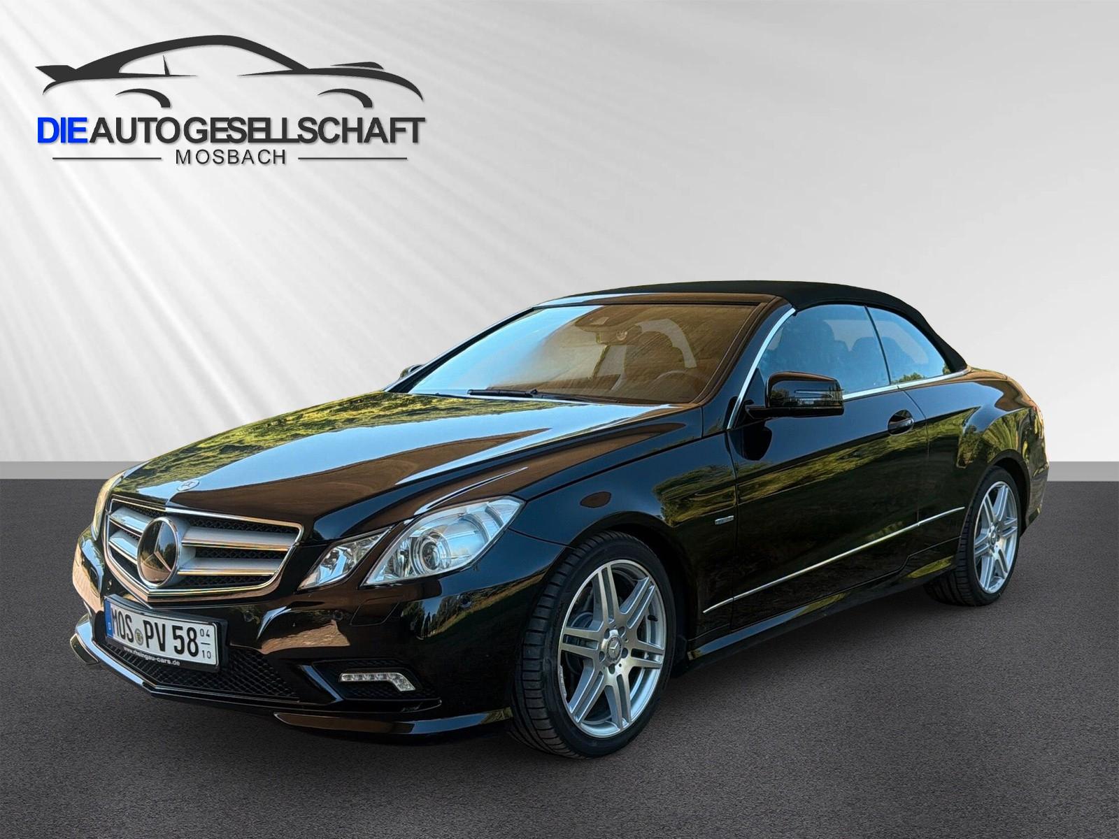 Mercedes-Benz E 350 Cabrio CGI  AMG Avantgarde SHZ SZBL