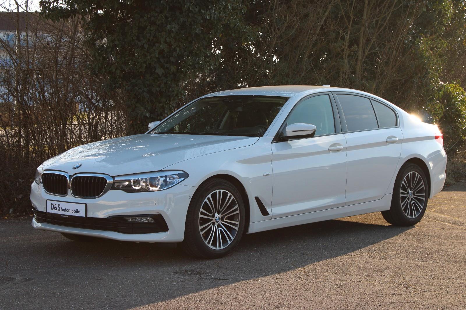 BMW 520 d Limousine Sport Line *HUD*DC*RFK*Teilleder