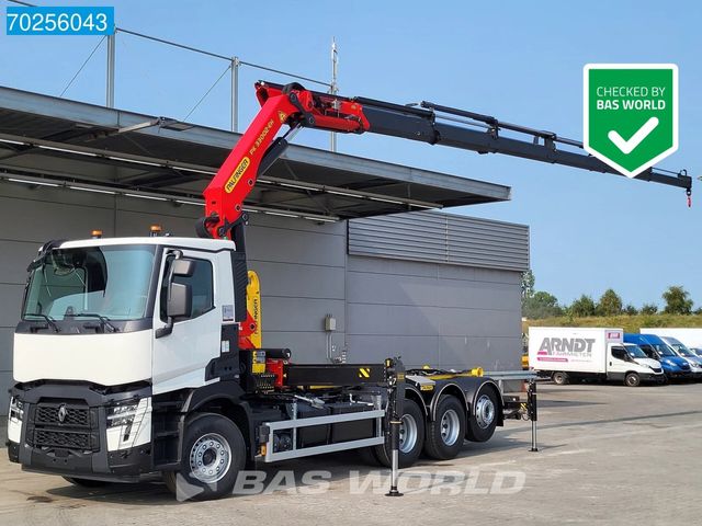 Renault C 480 8X4 NEW! Palfinger PK33002 Kran Crane + 22