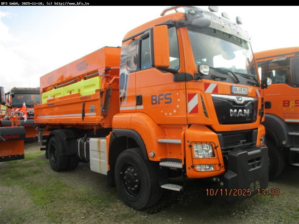 MAN TGS 18.400 4x4 BL Winterdienst, Kipper