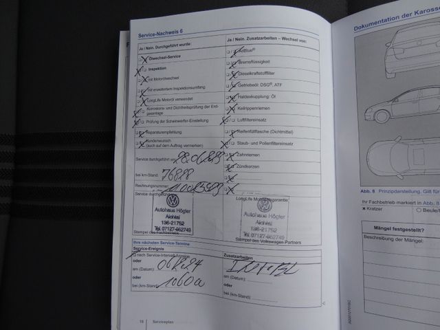 Fahrzeugabbildung Volkswagen Golf VII Lim. Allstar/ 2.Hd/SitzH/Navi/PDC/Tempo