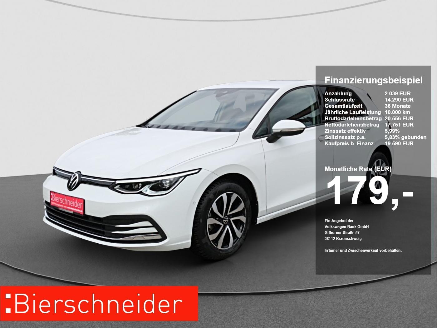 Volkswagen Golf VIII Lim. 1.5 TSI Active HEAD UP STHZG VOLL, миниатюра 24