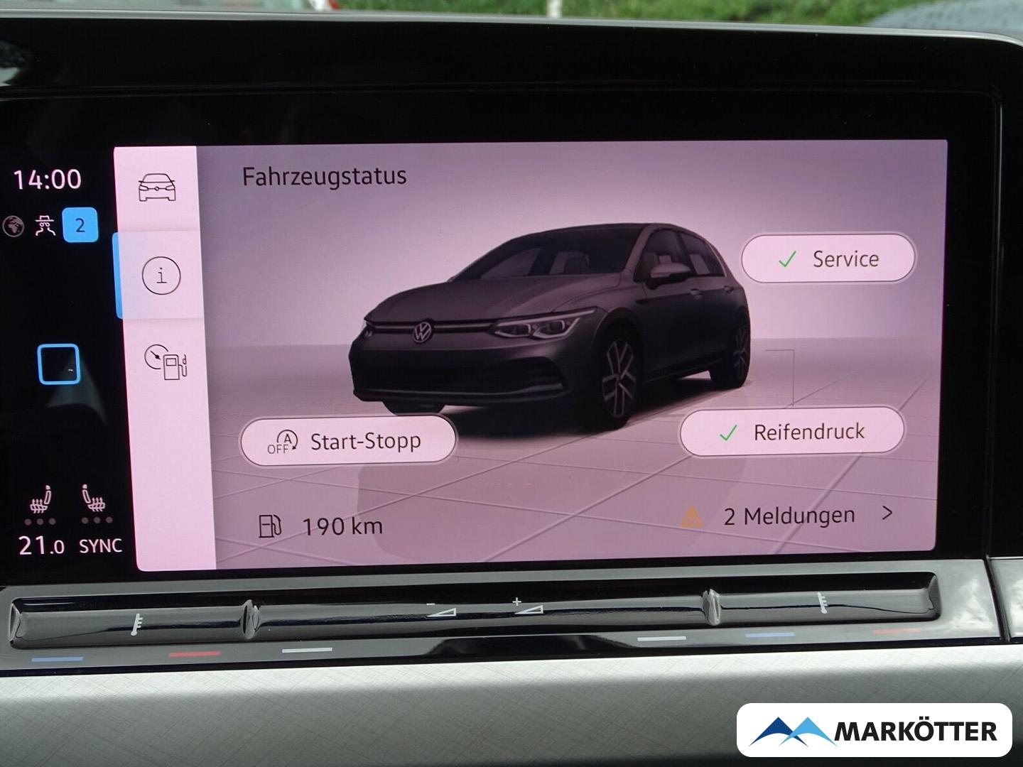 Volkswagen Golf VIII Life PDC/ACC/SHZ/LKHZ/NAVI, миниатюра 19