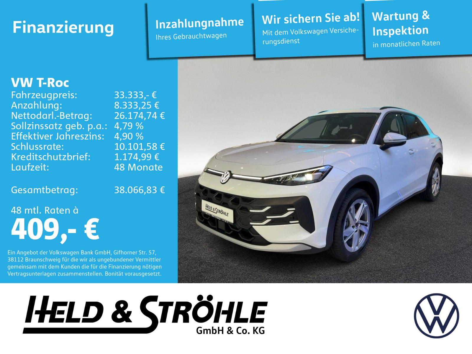 Volkswagen T-Roc Life 1.5l eTSI ACC SHZ AKTIONSZULASSUNG