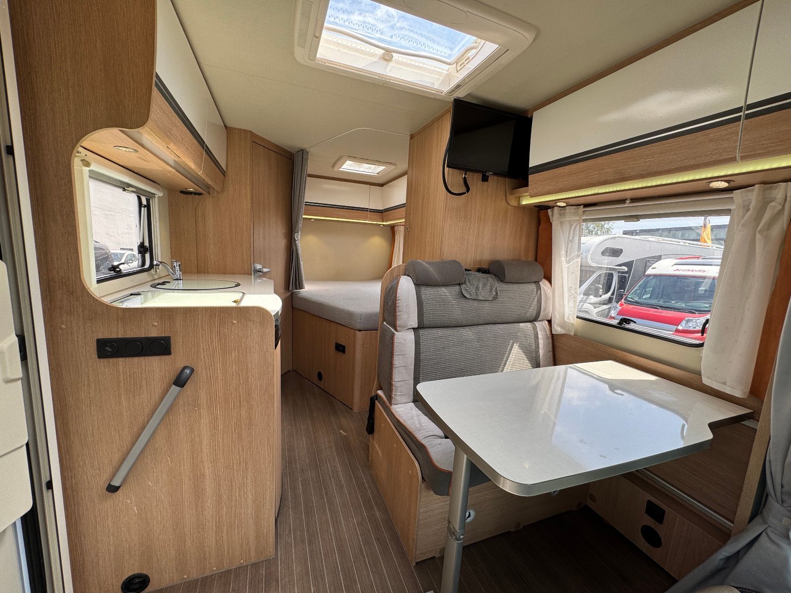 Fahrzeugabbildung Glücksmobil T 58 FIAT DUCATO 1.HAND VOLL SCHECKHEFT SAT TV