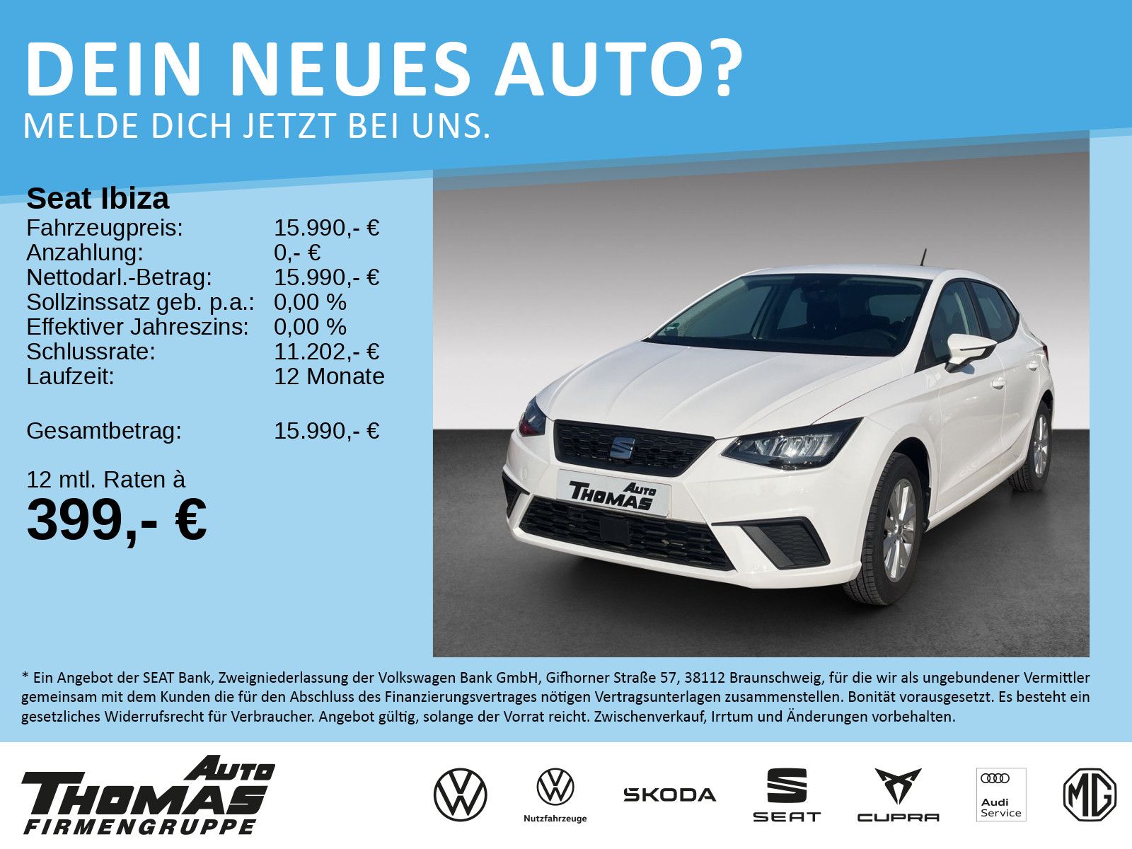 SEAT Ibiza  Style Edition 1.0 TSI NAVI+PDC+FULL LINK