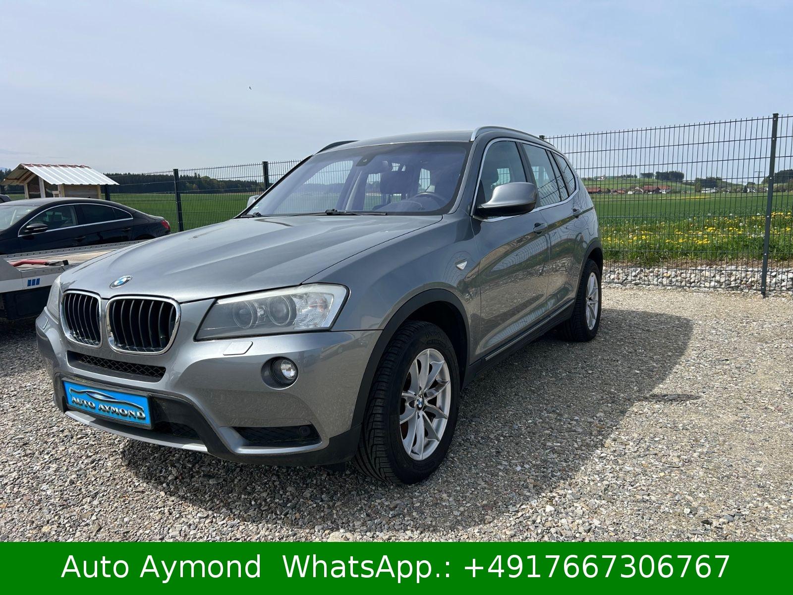 BMW X3 xDrive20d NAVI XENON Teilleder SHZ Tempomat