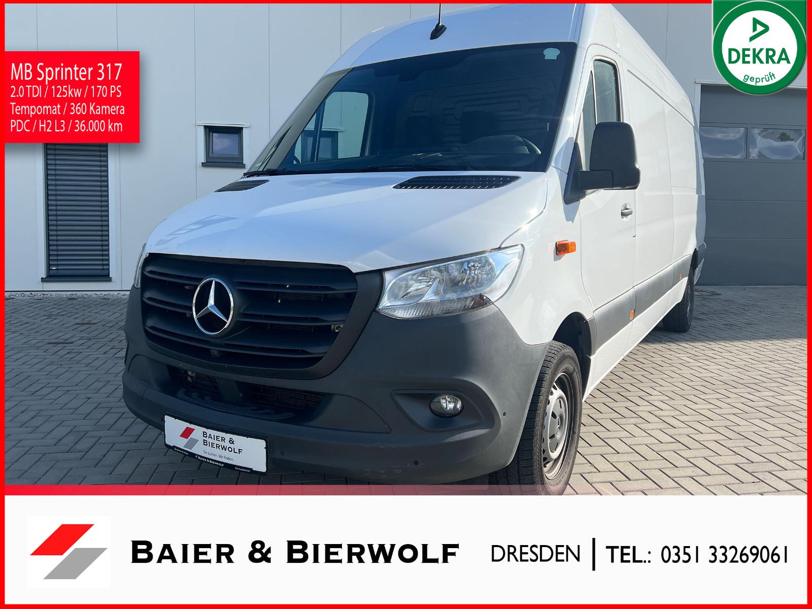 Mercedes-Benz Sprinter III Kasten RWD 317 CDI H2 L3 Hoch Lang