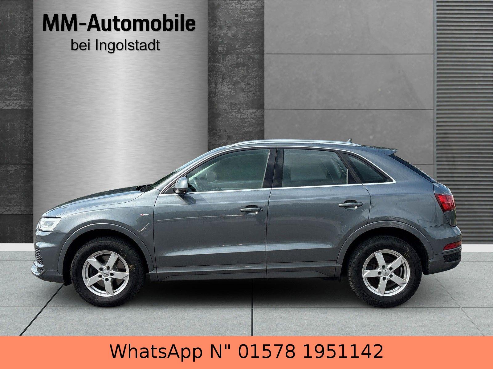 Audi Q3 S LINE-WENIG KM-TÜV3/28-TOP ZUSTAND-AUTOMATIK
