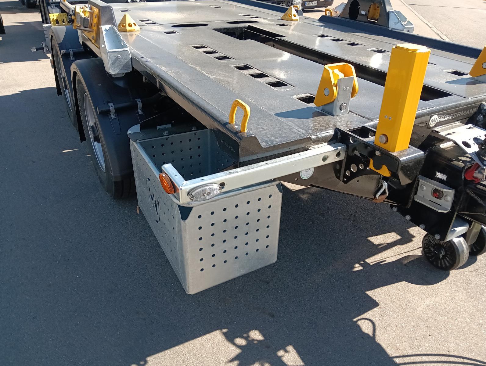 Hüffermann 2-ACHS-MINI-CARRIER SAFETYFIX verzinkt NEU BPW