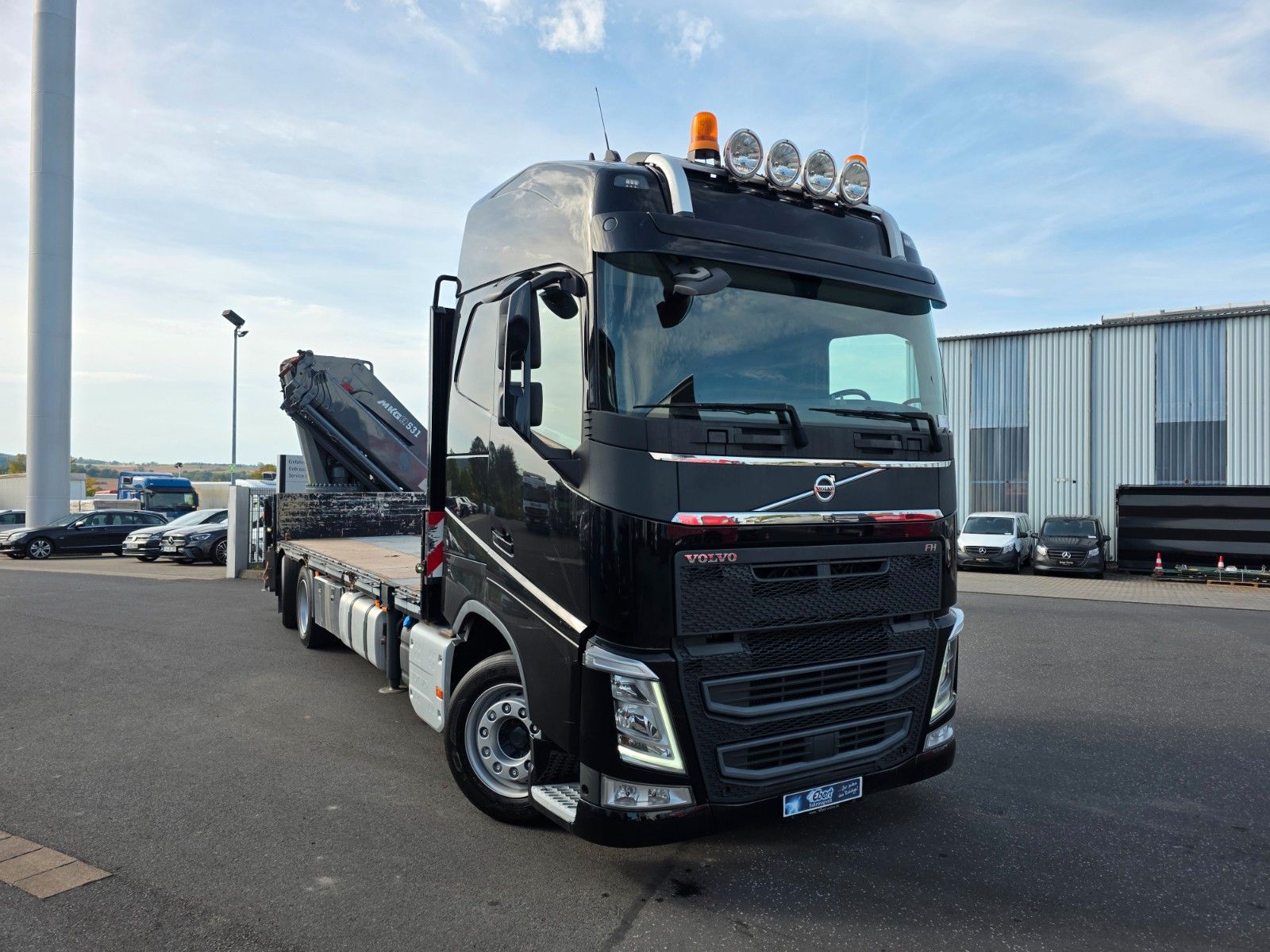 Fahrzeugabbildung Volvo FH 500 6x2 Heckkran MKG HLK 531 HP a5 Funk