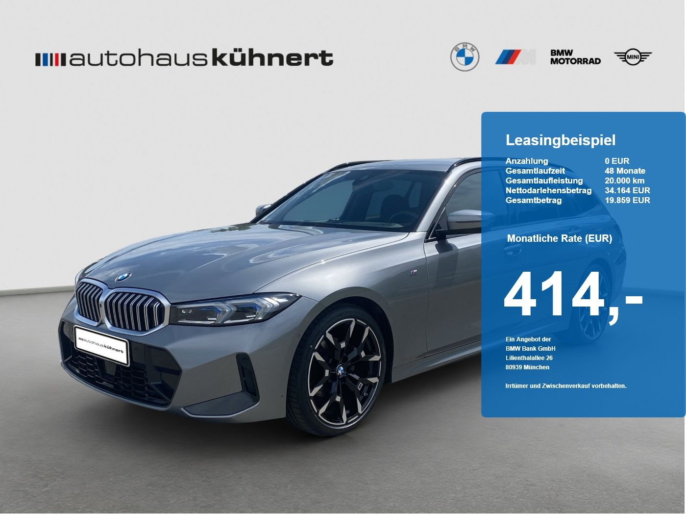 BMW 320d Touring M-Sport ACC SpurAss HiFi RFK foto 1