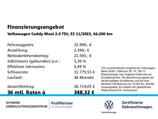 Volkswagen Caddy Maxi - Bild 4