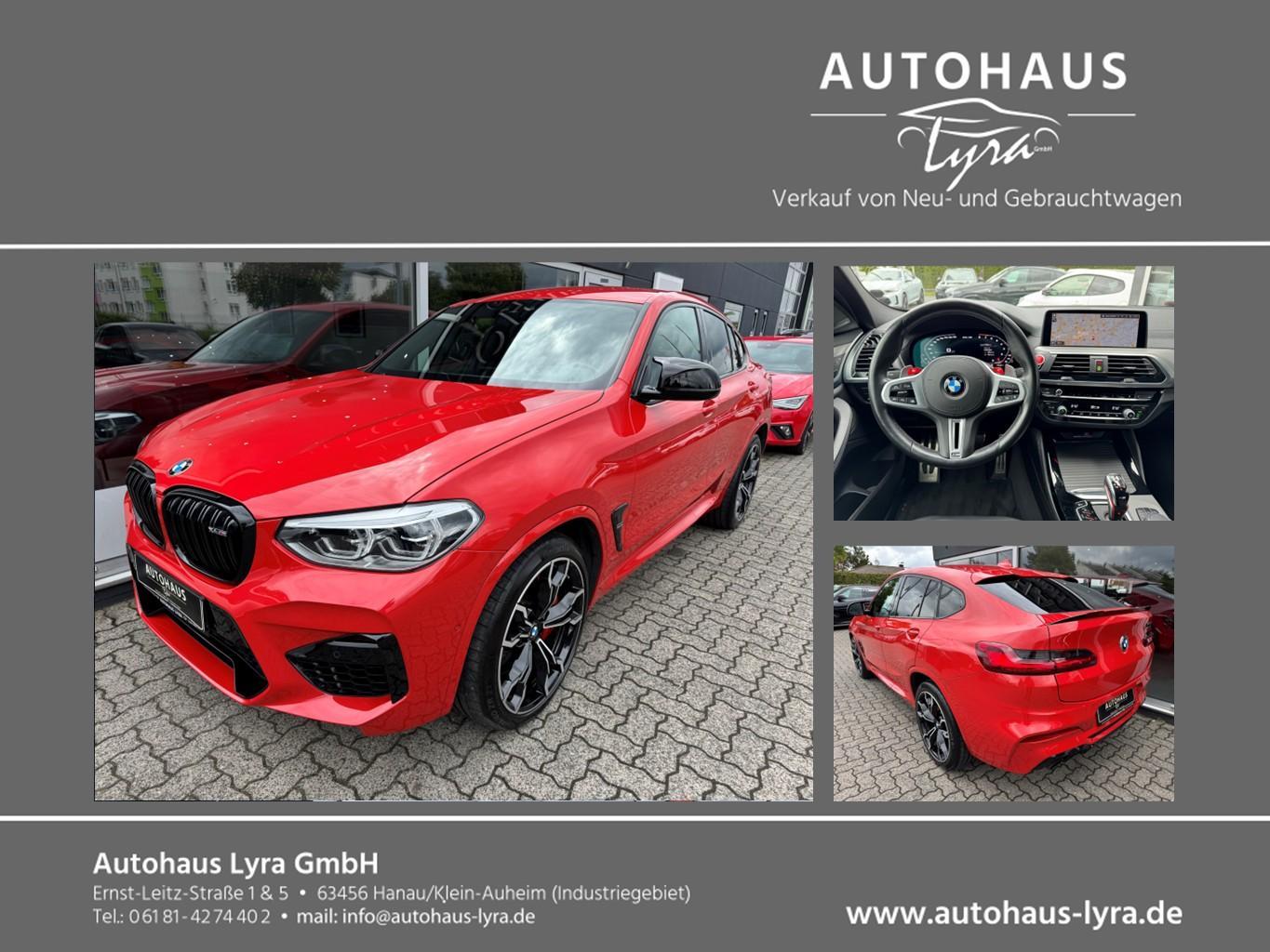 BMW X4 M Competition*LED*NAVI*KAMERA*H&K*AHK*HUD*