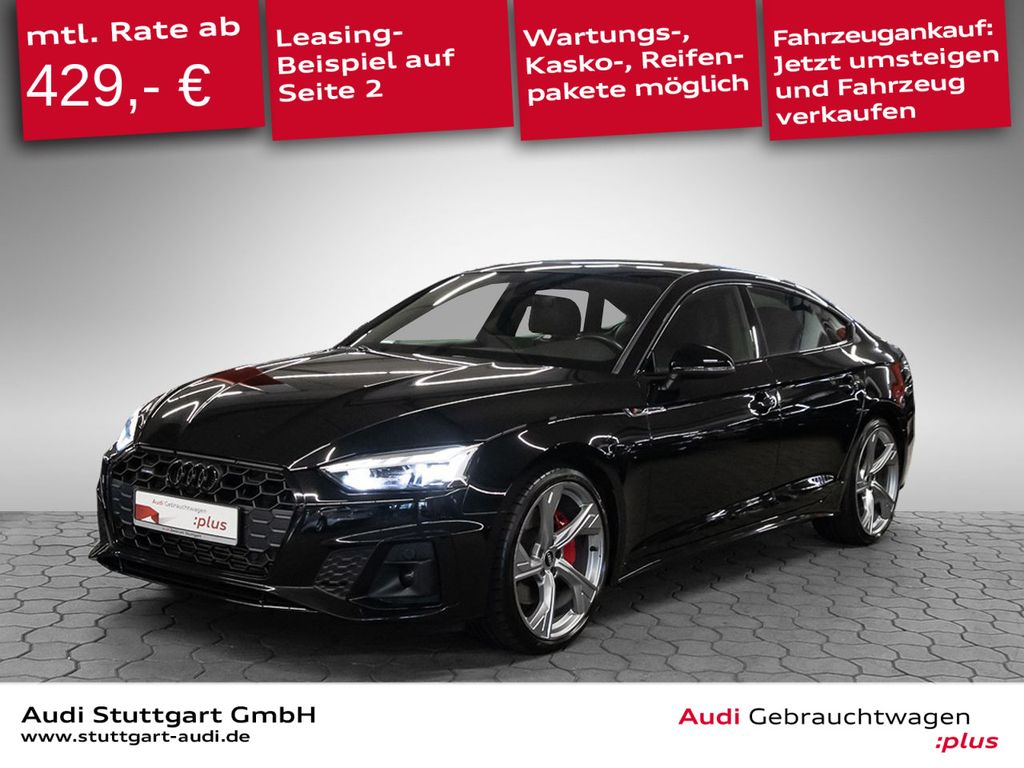 Audi A5 Sportback 45 TFSI quattro S line Pano 20''