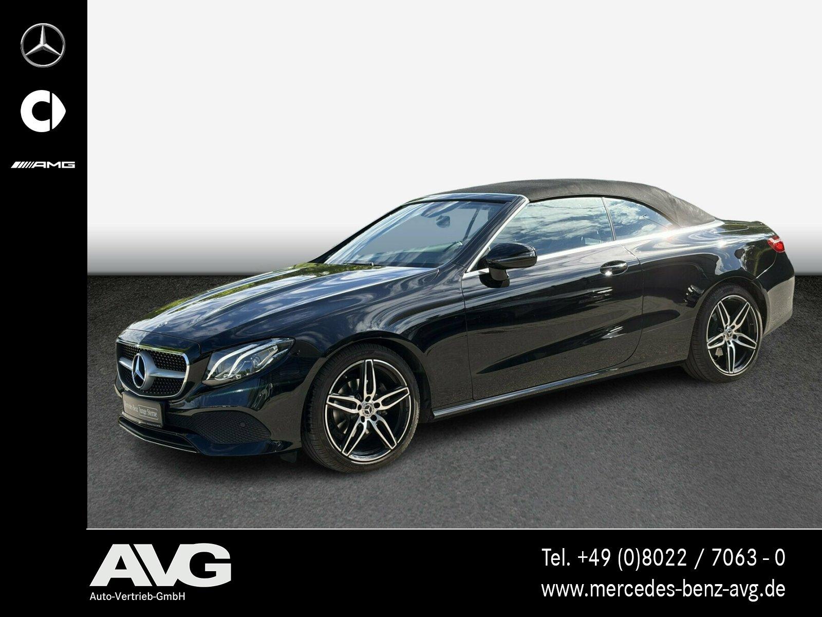 Mercedes-Benz E 220 d Cabriolet AMG 19"/NAVI/AIRSCARF/AHK/TOTW