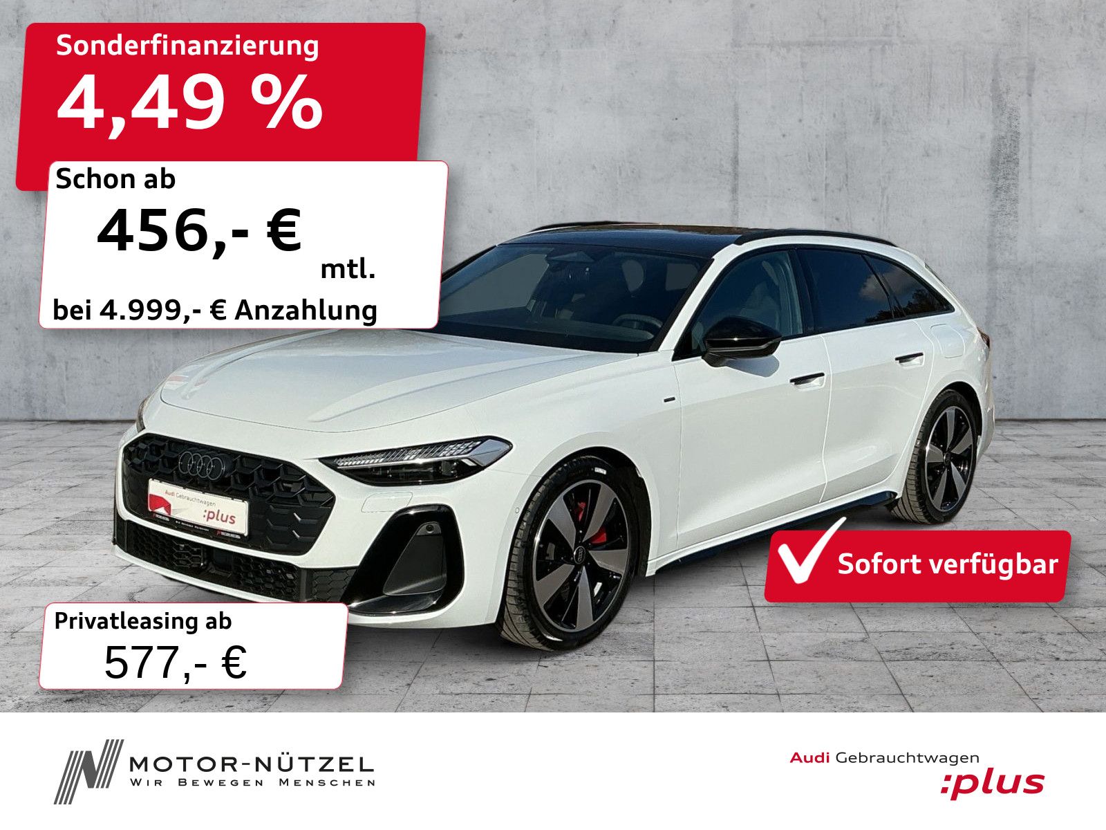 Audi A5 Avant e-hybrid 220kW S-LINE MATRIX+AHK+PANO
