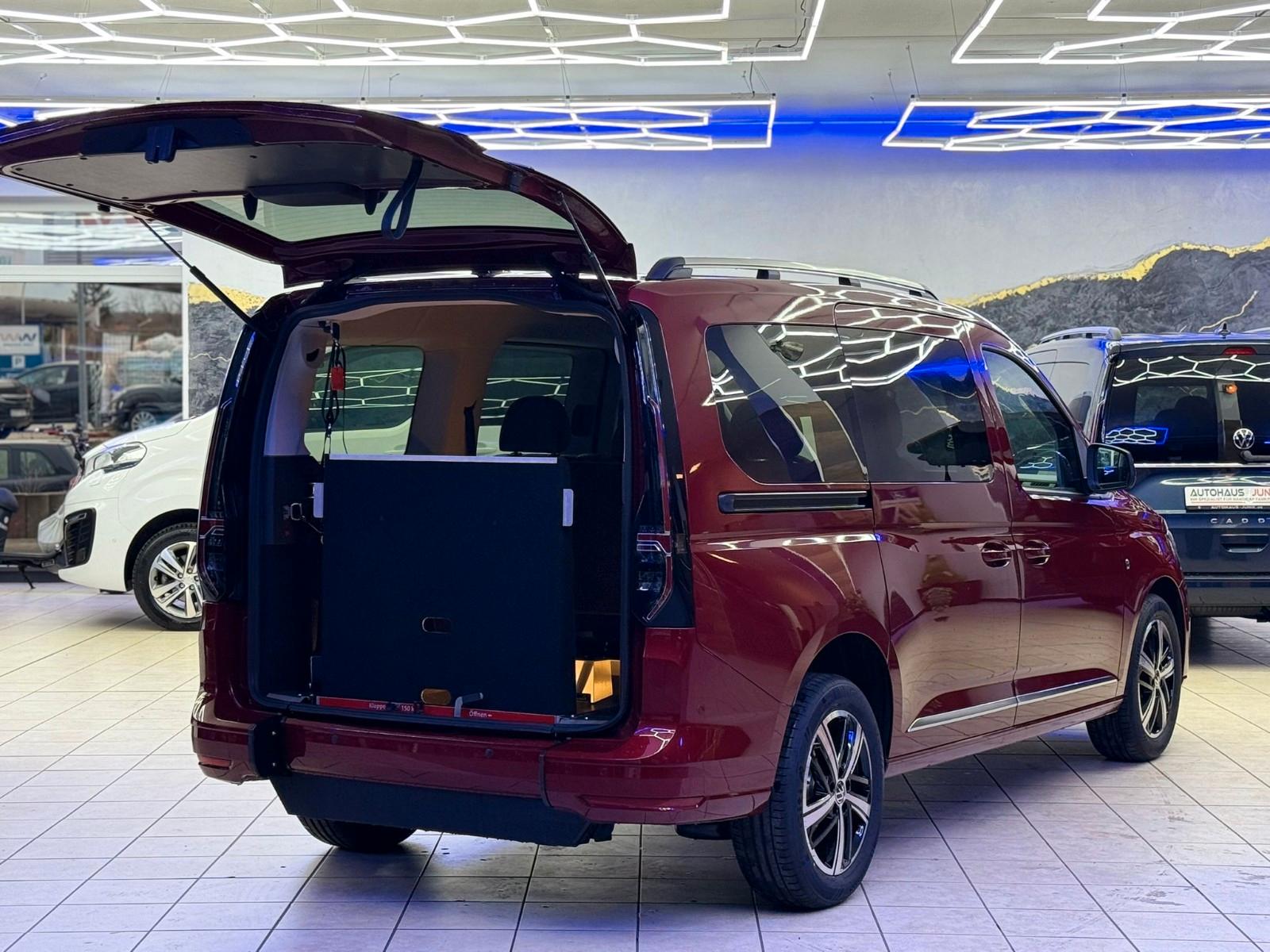 Volkswagen Caddy Style Maxi-DSG-Behindertengerecht-Rampe