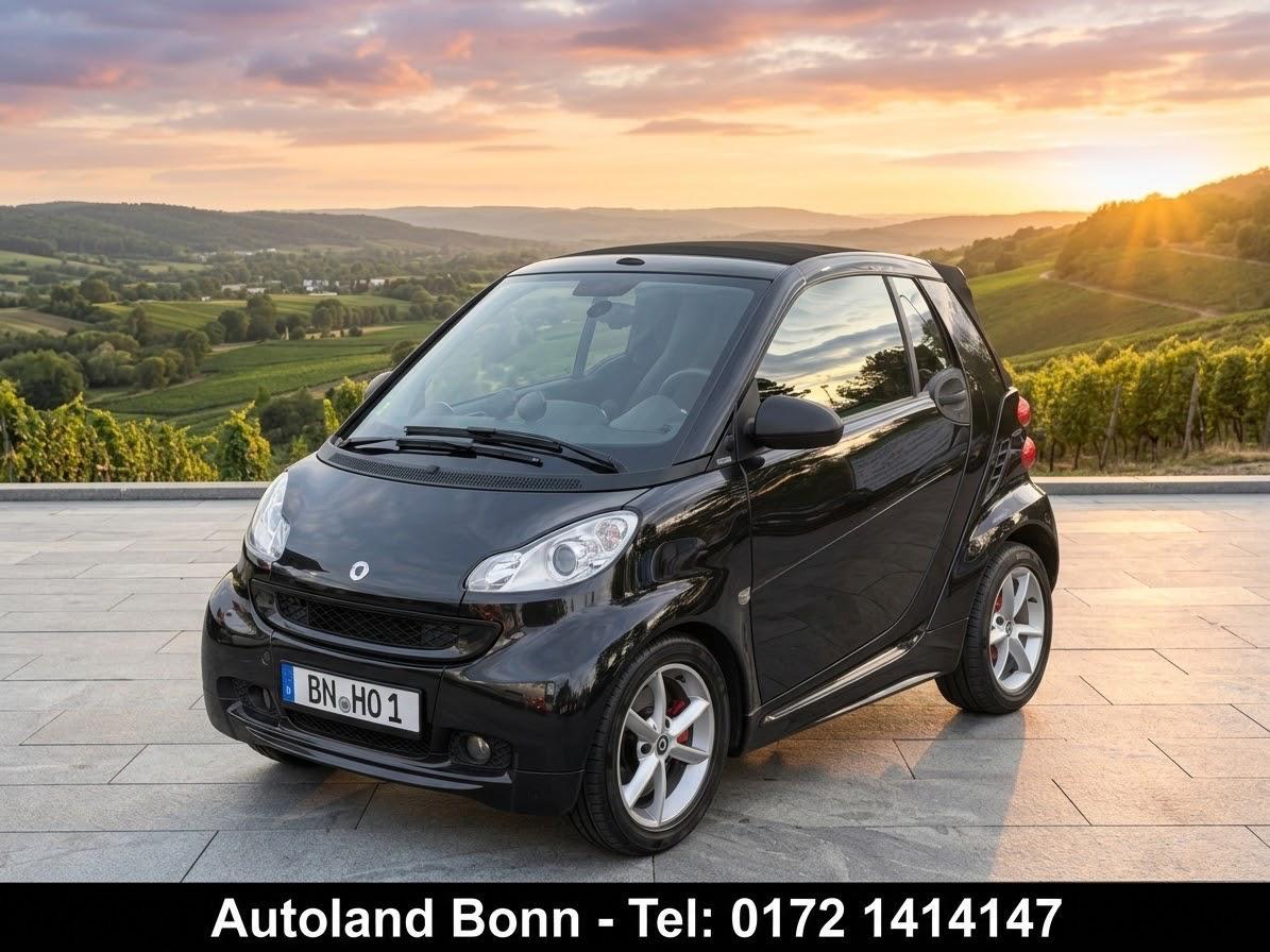 Smart ForTwo fortwo cabrio turbo 84ps Scheckheft