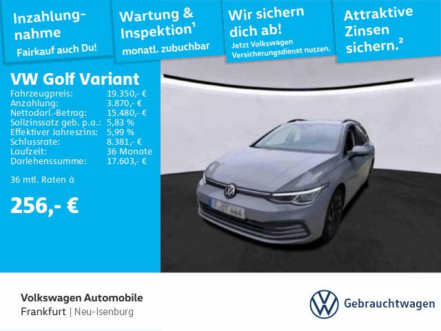 Volkswagen Golf VIII Variant 2.0 TDI DSG Life Navi FrontAss