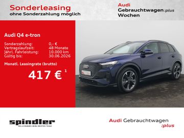 Audi Leasingangebot: Audi Q4 e-tron 45/ Standklima, Navi, CarPlay,LED, AHK