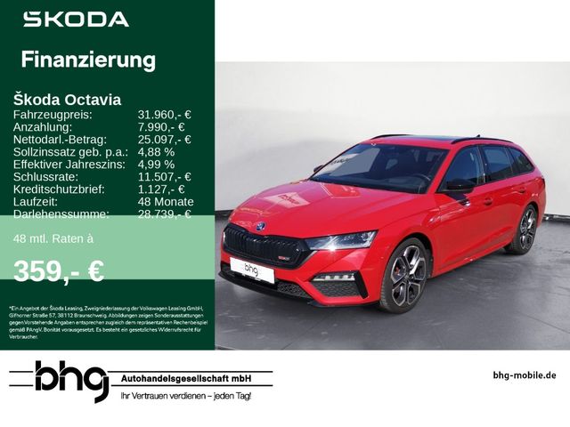 Skoda Octavia Combi 2.0 TDI DSG 4x4 RS Plus Canton AHK