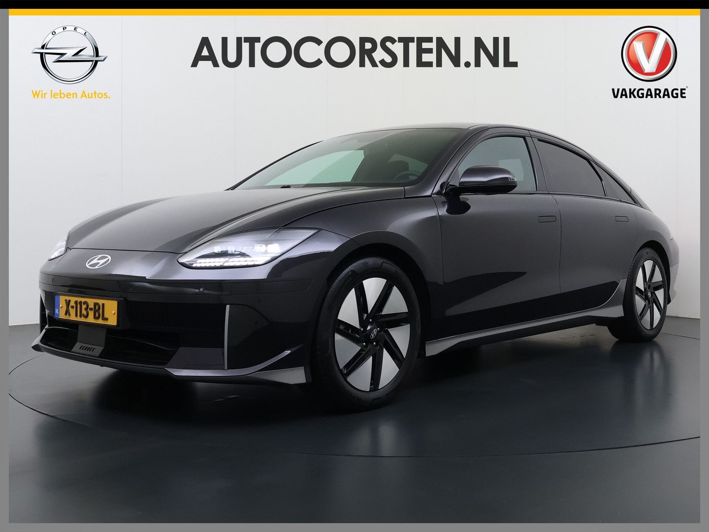 Hyundai IONIQ 6 77.4kWh 229PK AHK SOH 100% Warmtepomp Ad