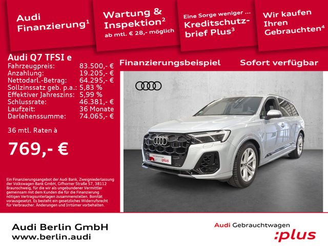 Audi Q7 TFSI e S line 55 e quattro tiptronic