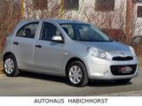 Nissan Micra 1.2 Tekna/Shz/Klima/Efh/Allwetter/Bluetoot - silberne Nissan Micra