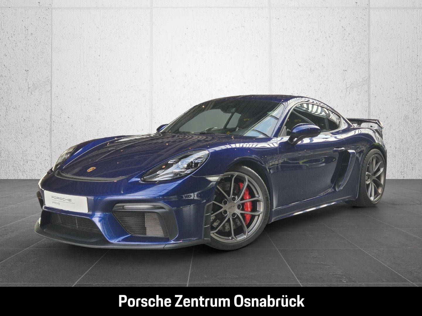 PORSCHE Cayman 718 GT4 Clubsport Vollschalen BOSE Chrono