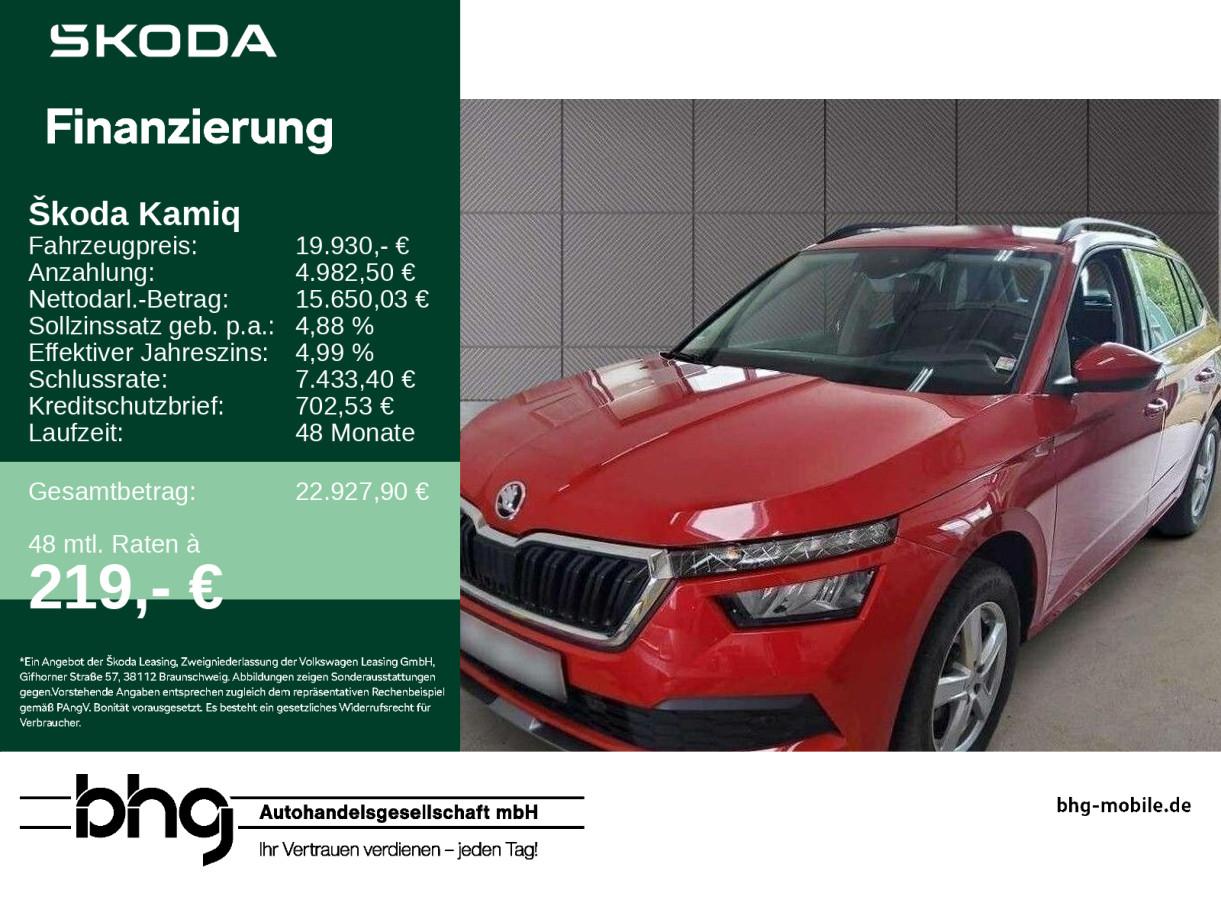 Skoda Kamiq Ambition 1,0 TSI 85 kW DSG