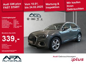 Audi Leasing Angebot: Audi Q3 35 TFSI Advanced S tronic AHK*ACC*19Zoll*Nav+