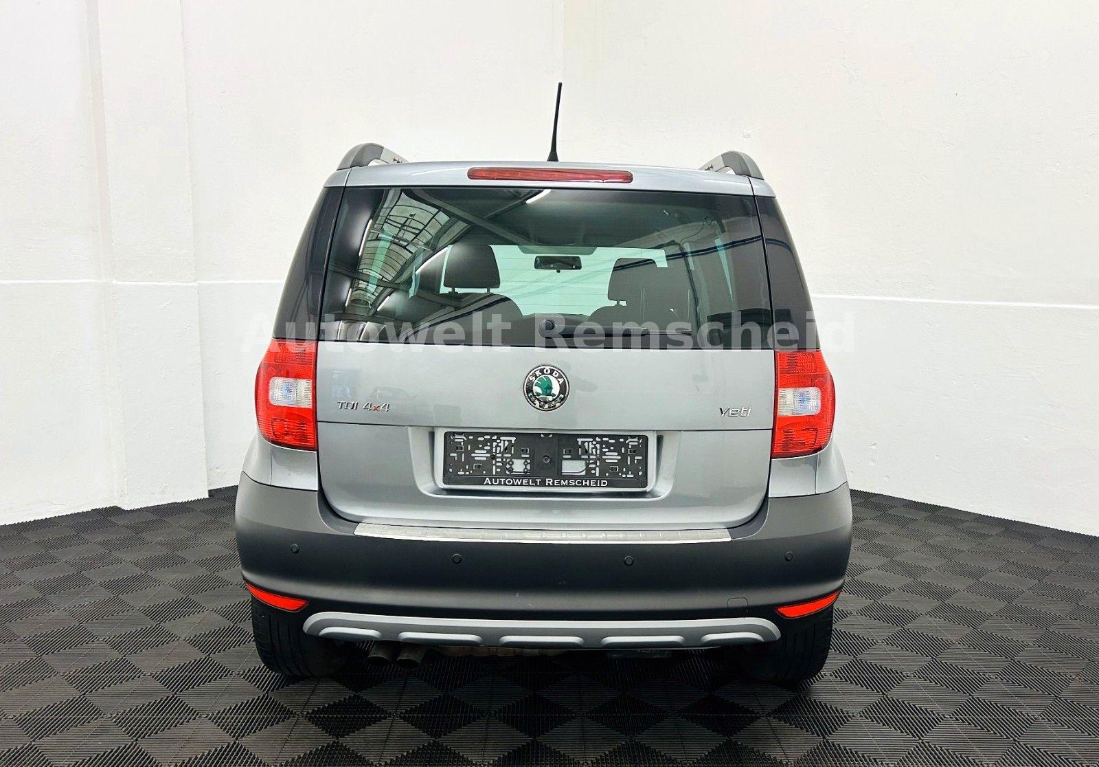 SKODA YETI 2.0 TDI 4X4 110ch - ATTELAGE - RADAR DE RECUL - CLIMATISATION - JANTES 17"