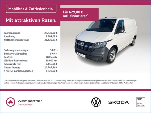 T6.1 Kasten 2.0 TDI, Heckflügeltüren, Climatic,