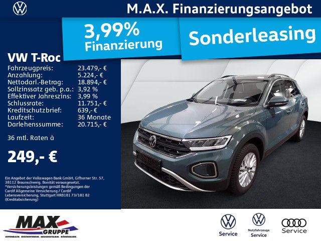 Volkswagen T-Roc 1.0 TSI LIFE LED+NAVI+APP+DCP+SITZHZG+ALU+