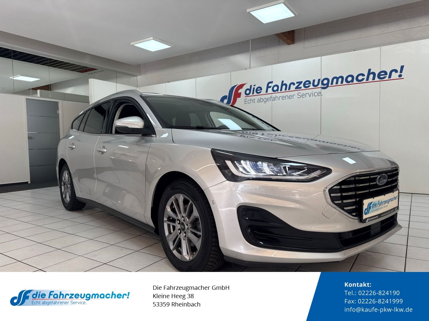 Fahrzeugabbildung Ford Focus Turnier Titanium X Sportpaket AHK-abnehmba