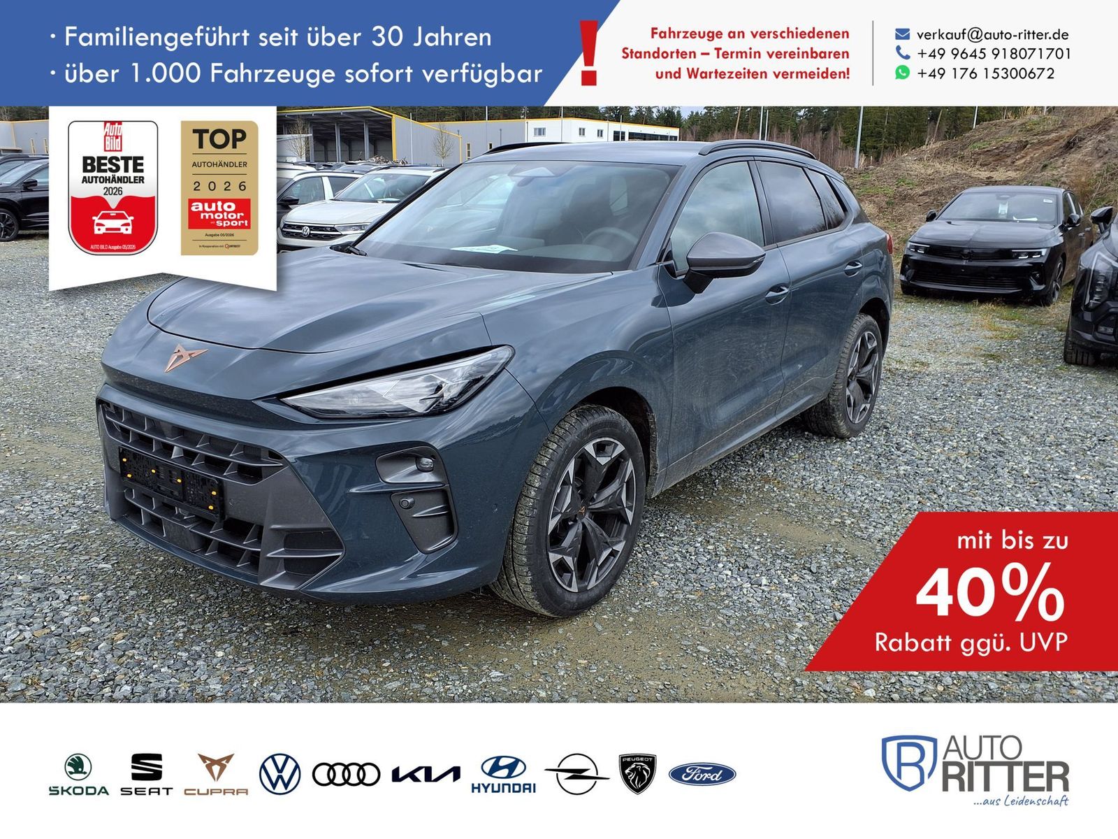 CUPRA Terramar VZ ACC|HuD|RFK|LED|Navi|Carplay|Klim...