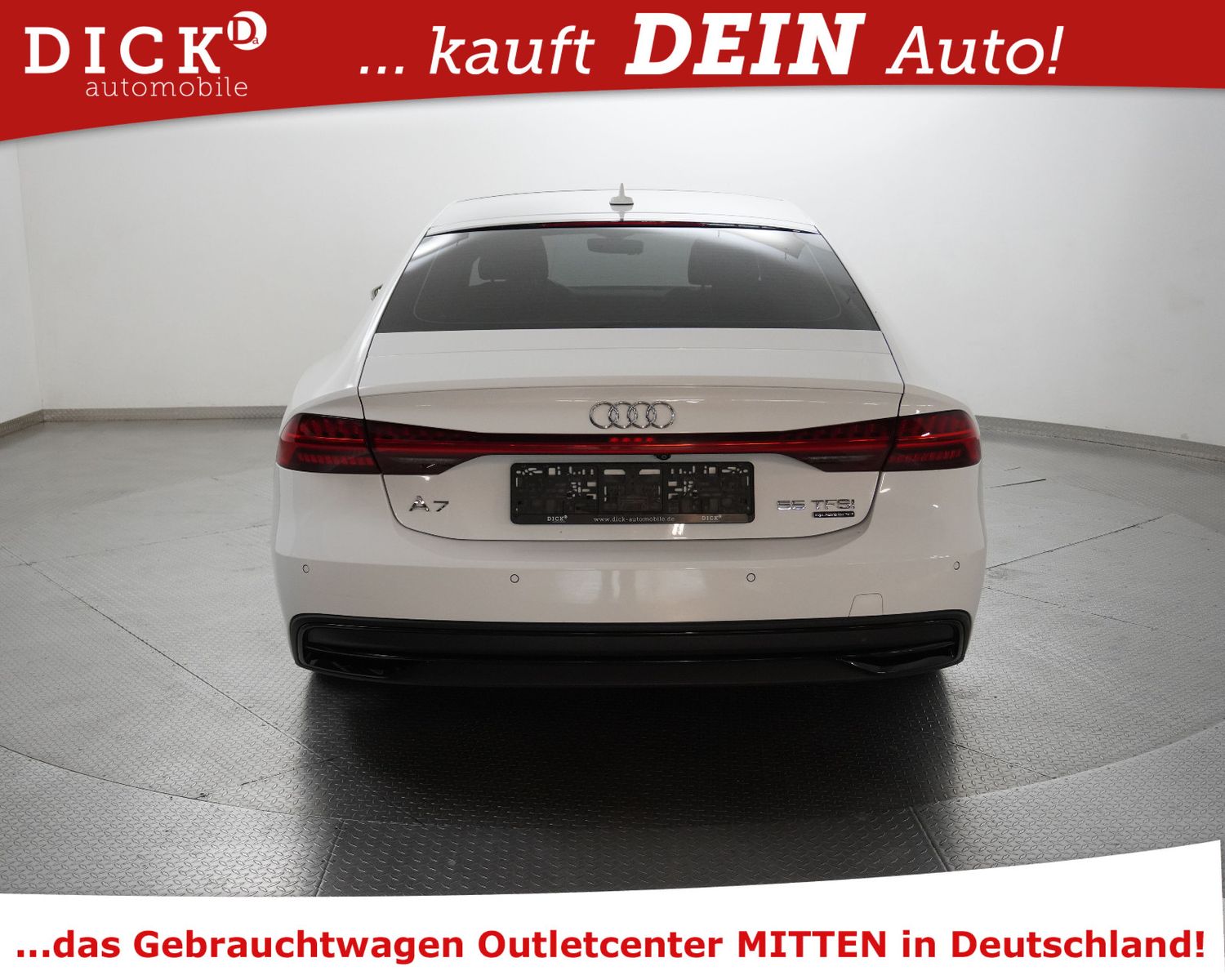 Fahrzeugabbildung Audi A7 SB 55 TFSI Quat S LINE >PANO+360+AHK+ACC+21"
