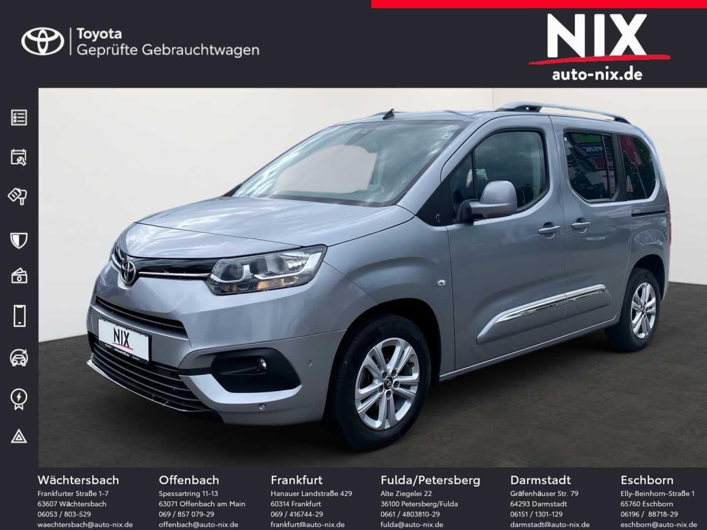 Toyota Proace City Verso 1.2 L1 Team D KAMERA