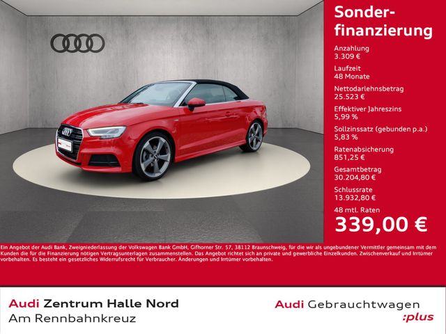 AUDI A3 Cabriolet 35 TFSI S line S tronic