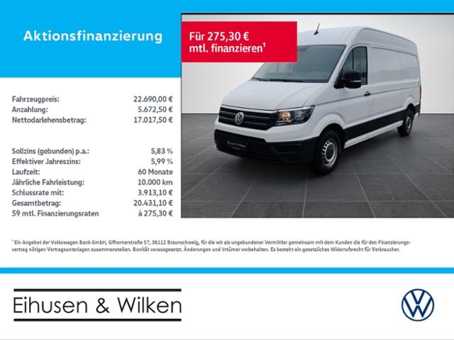VW Crafter Kasten 35+HOCHDACH+AHK+FSE+