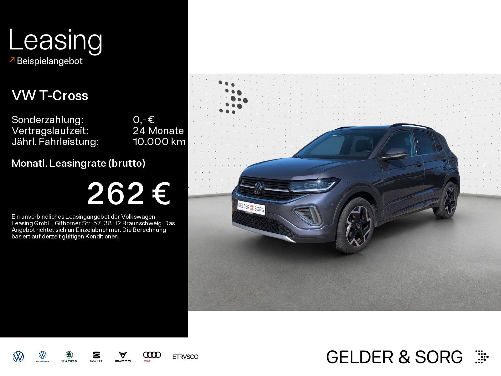 Volkswagen T-Cross 1.0 TSI R-Line Matrix*ACC*Navi*ACC*Digit