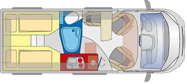 Pössl Summit Shine 600 LR Citroen Markise,Solar,Autom.