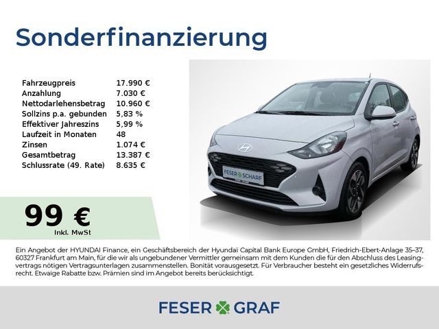 Hyundai i10 TREND NAVI KAMERA LED-TFL CARPLAY SHZ LHZ